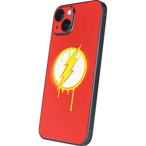 DC Comics The Flash Emblem Drip iPhone 14 Plus Skin